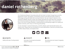 Tablet Screenshot of danielrothenberg.com